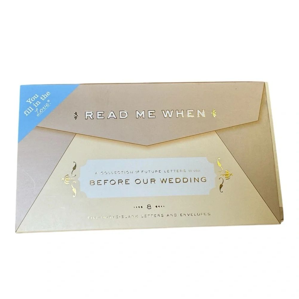 💌 Knock Knock “Read Me When” Wedding Letters 💍 Before Our Big Day ✨
